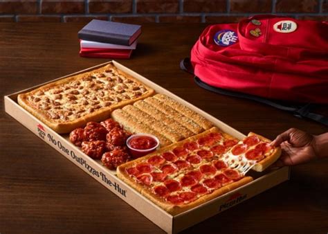 Pizza hut big dinner box - Save Big: 55% off Large One-topping Pizza. Open the Pizza Hut site in a new tab. Show coupon. ... Pizza Hut Offer - Dinner Box Deals for only $15.49. April 21, 2024. $4. 